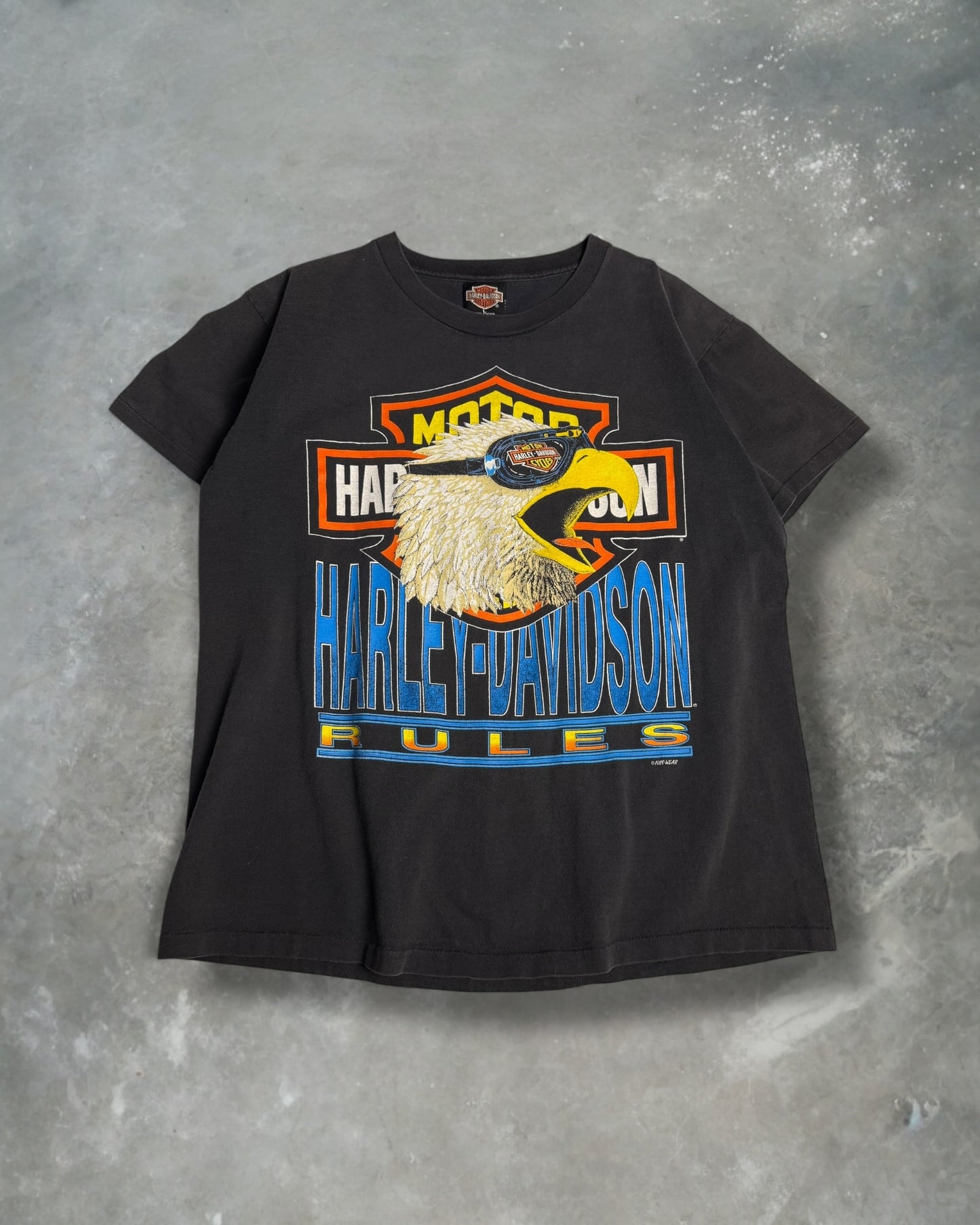 ‘90s Harley Davidson Rules Tee Sz. L