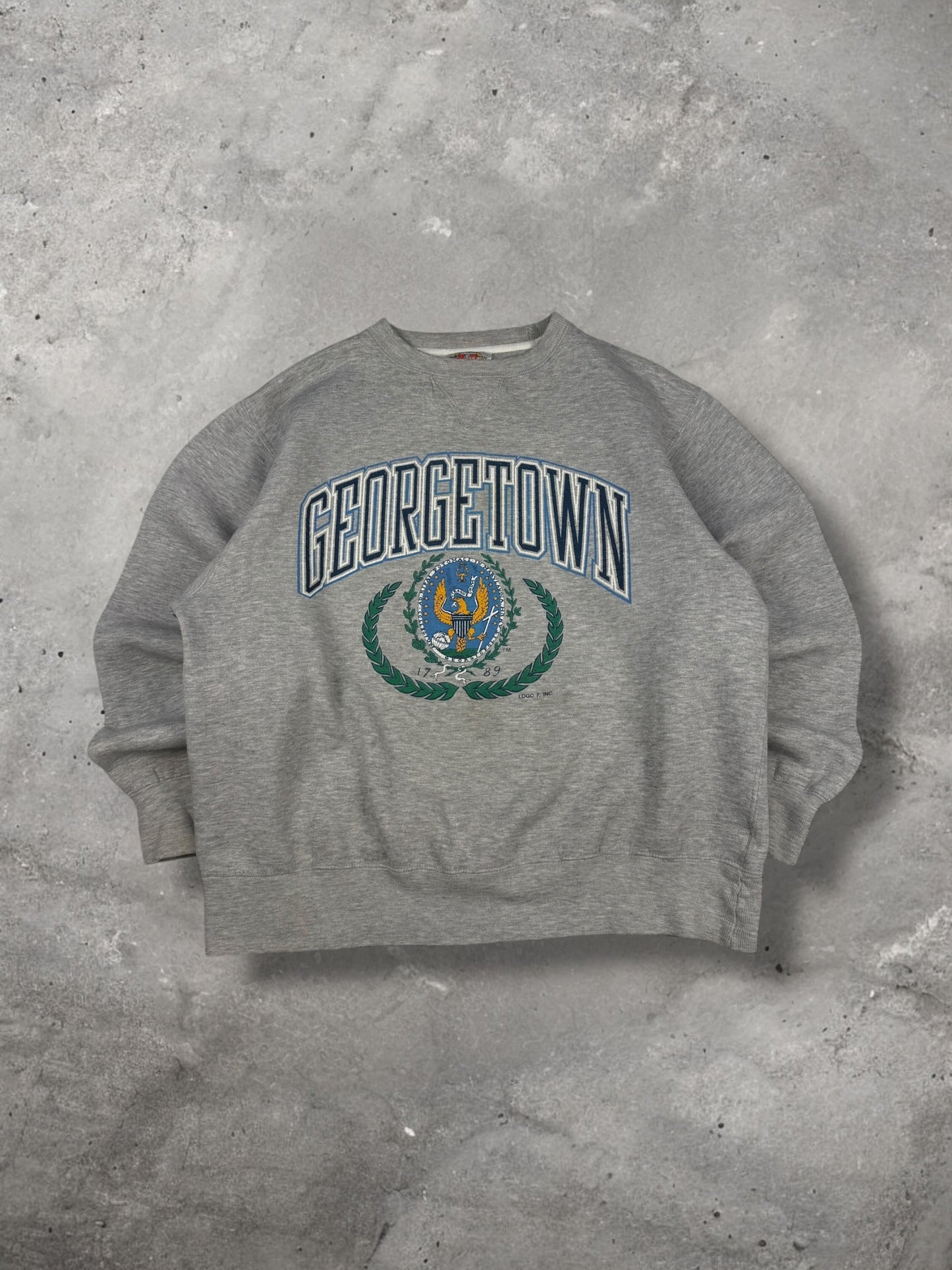 ‘00s Georgetown Crewneck Sz. L