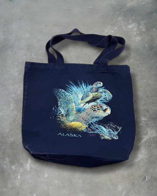 ‘90s Alaska Wildlife Tote Bag