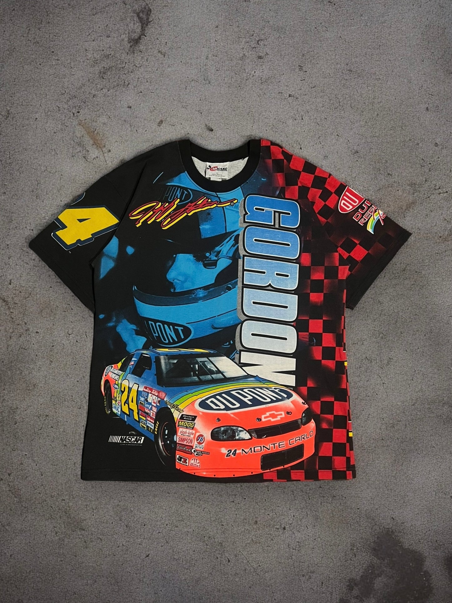 ‘90s Jeff Gordon AOP Tee Sz. L