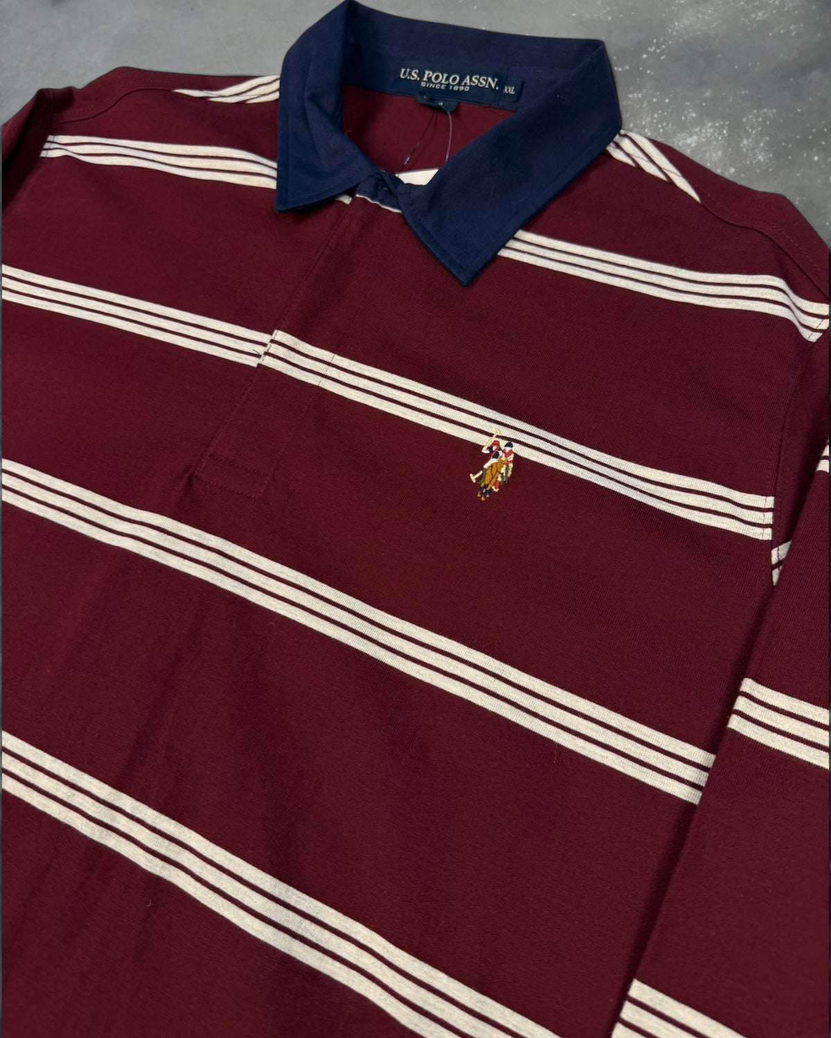 ‘10s Polo Rugby Long Sleeve Sz. XXL