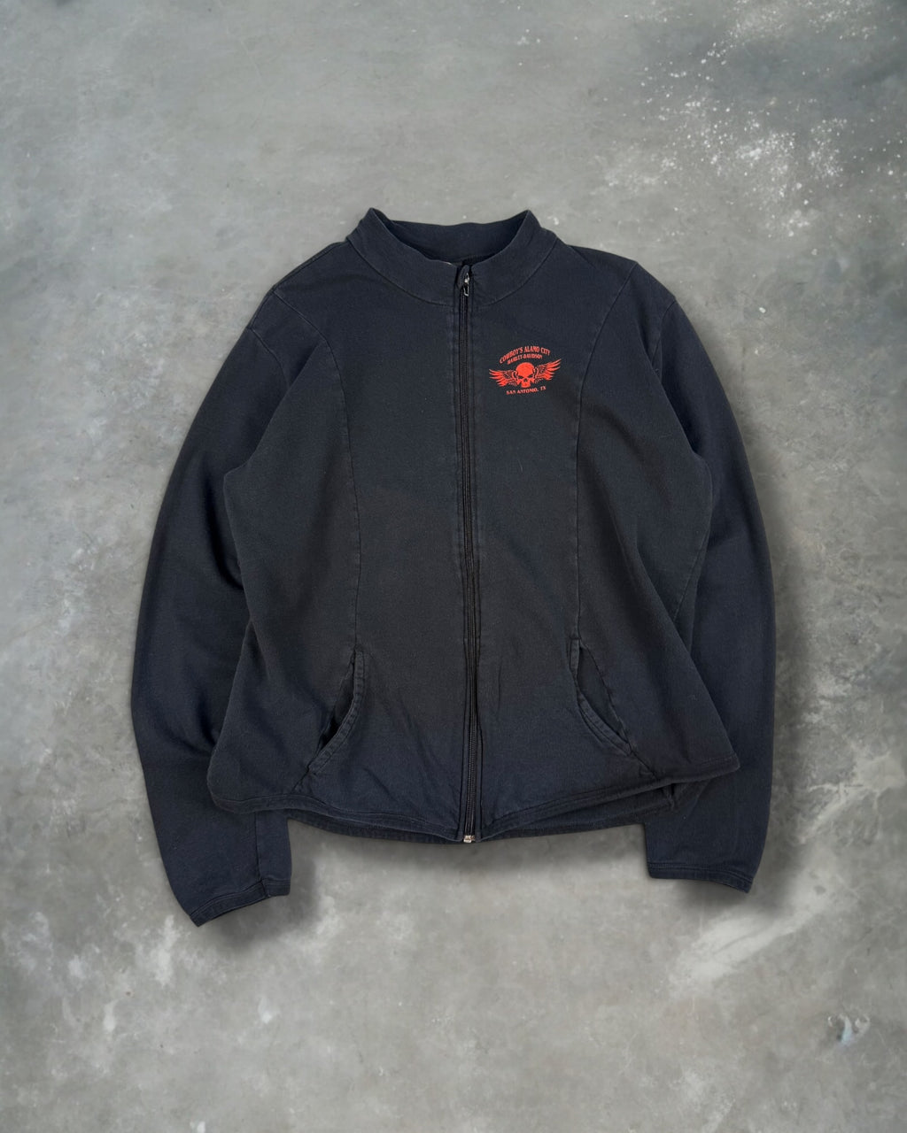 ‘09 Women’s Harley Davidson Zip Up Sz. L