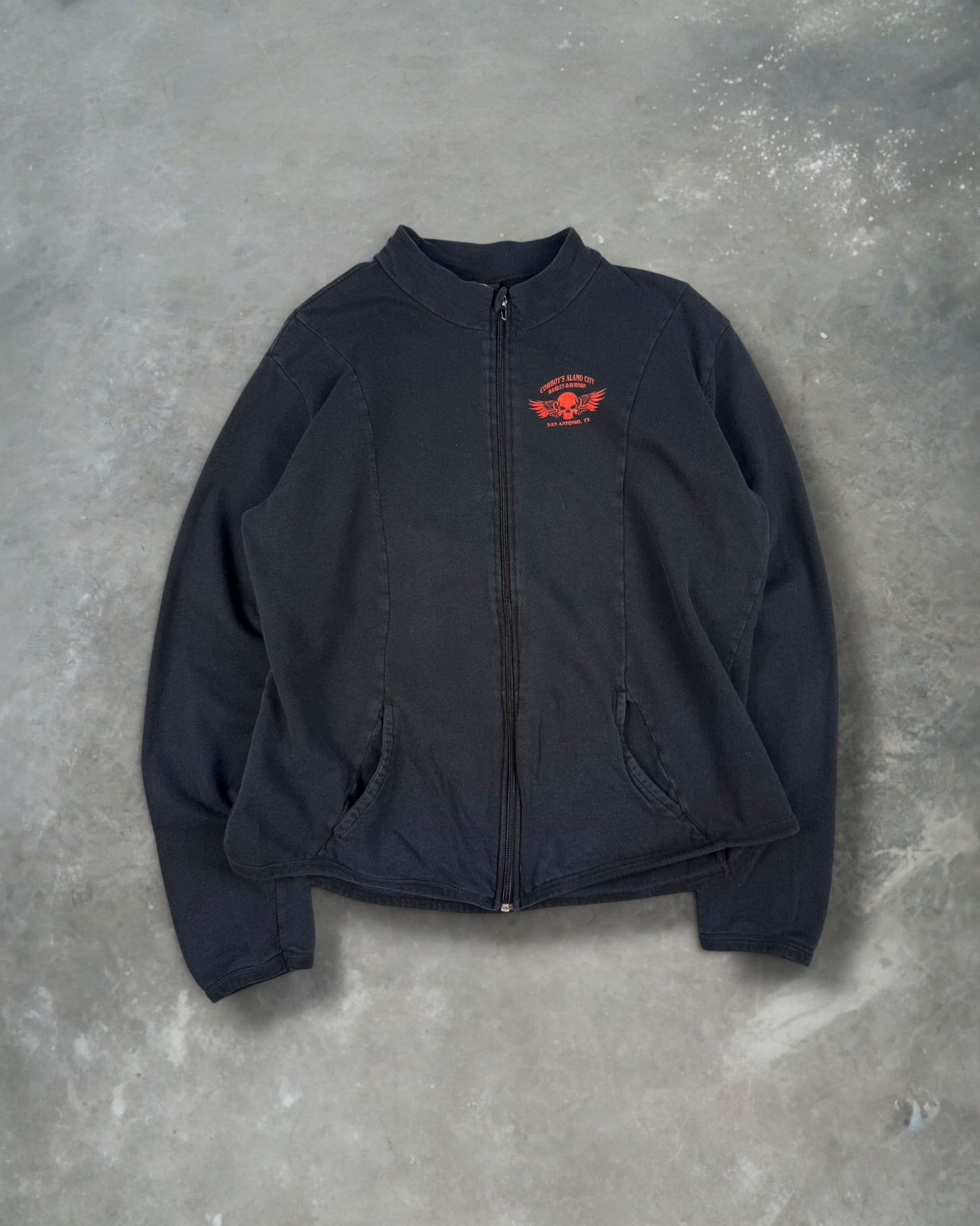 ‘09 Women’s Harley Davidson Zip Up Sz. L
