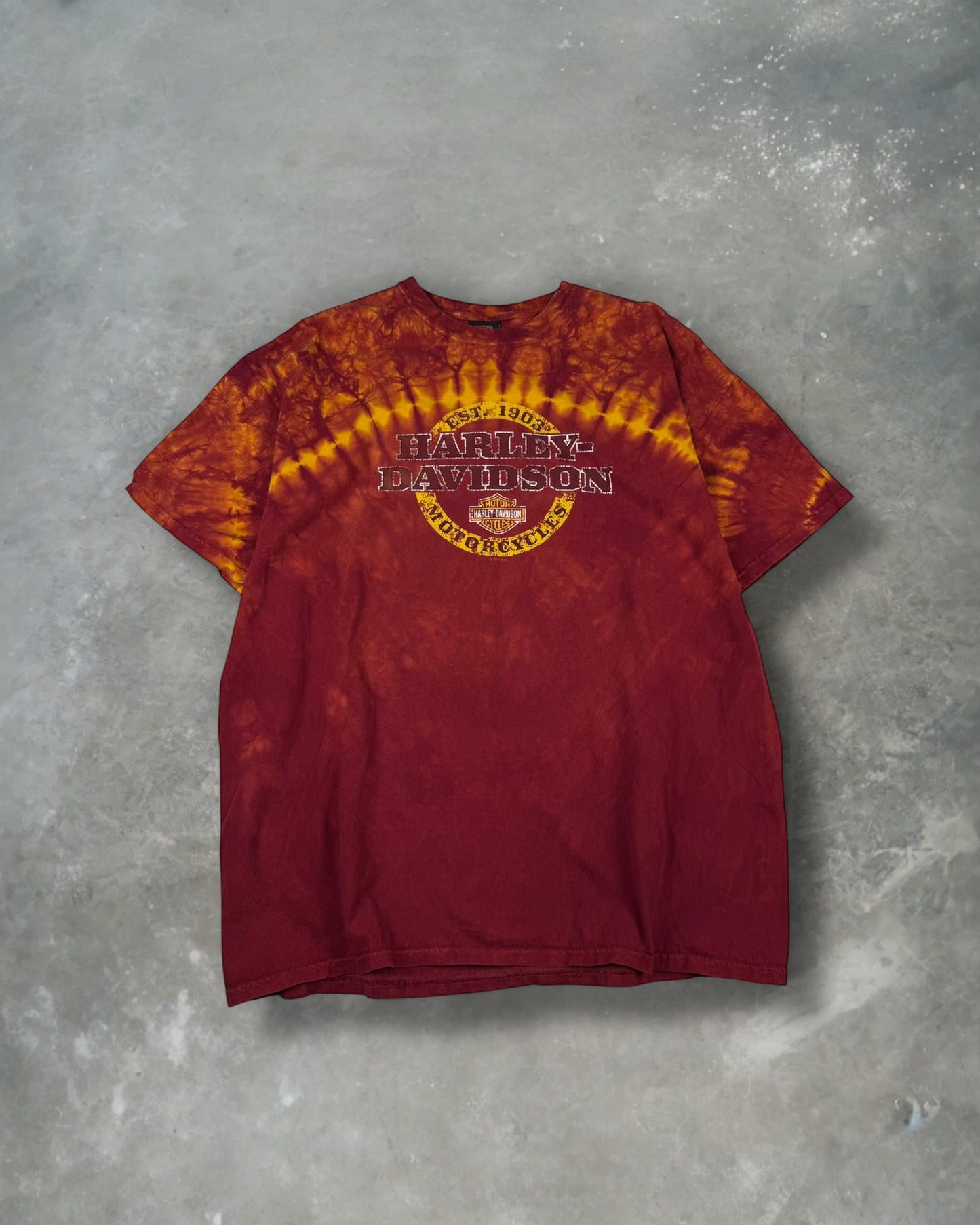 ‘11 Tye-Dye Harley Tee Sz. XXL