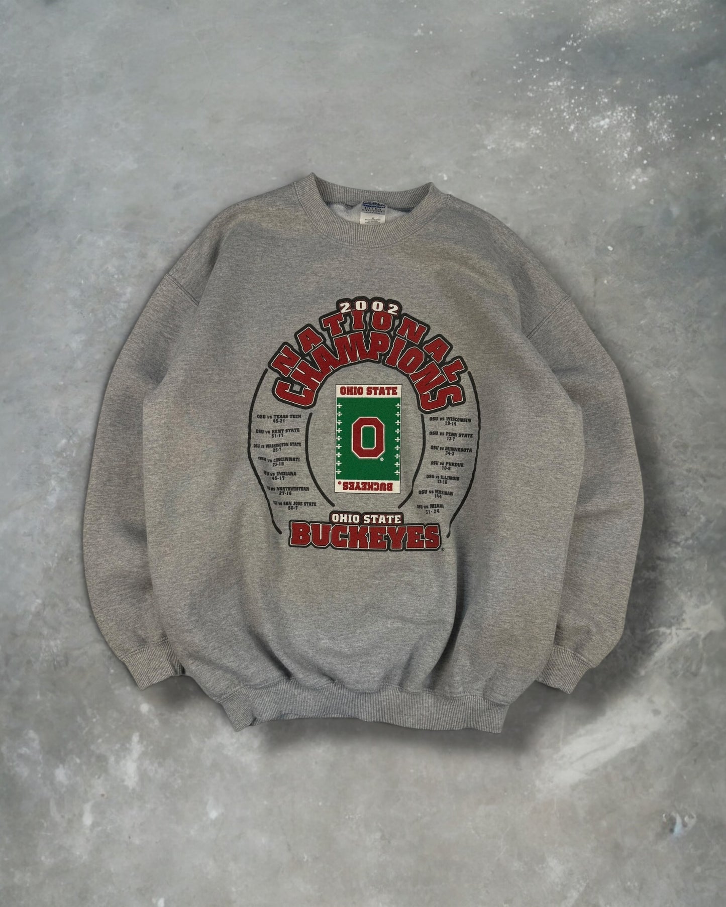 ‘02 Ohio State Buckeyes Crewneck Sz. L