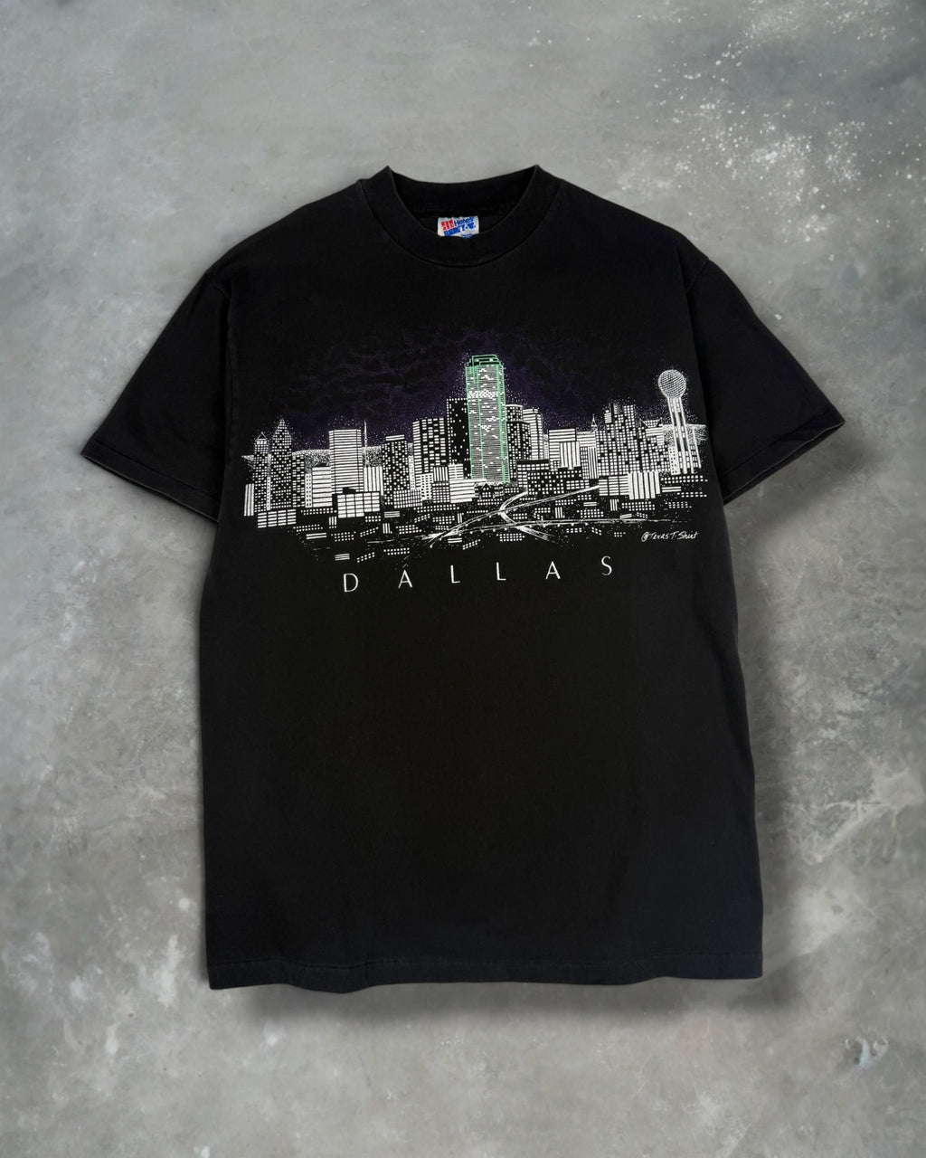 ‘90s Dallas Skyline Tee Sz. M