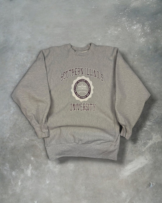 ‘90s Southern Illinois University Champion Reverse Weave Crewneck Sz. XXL