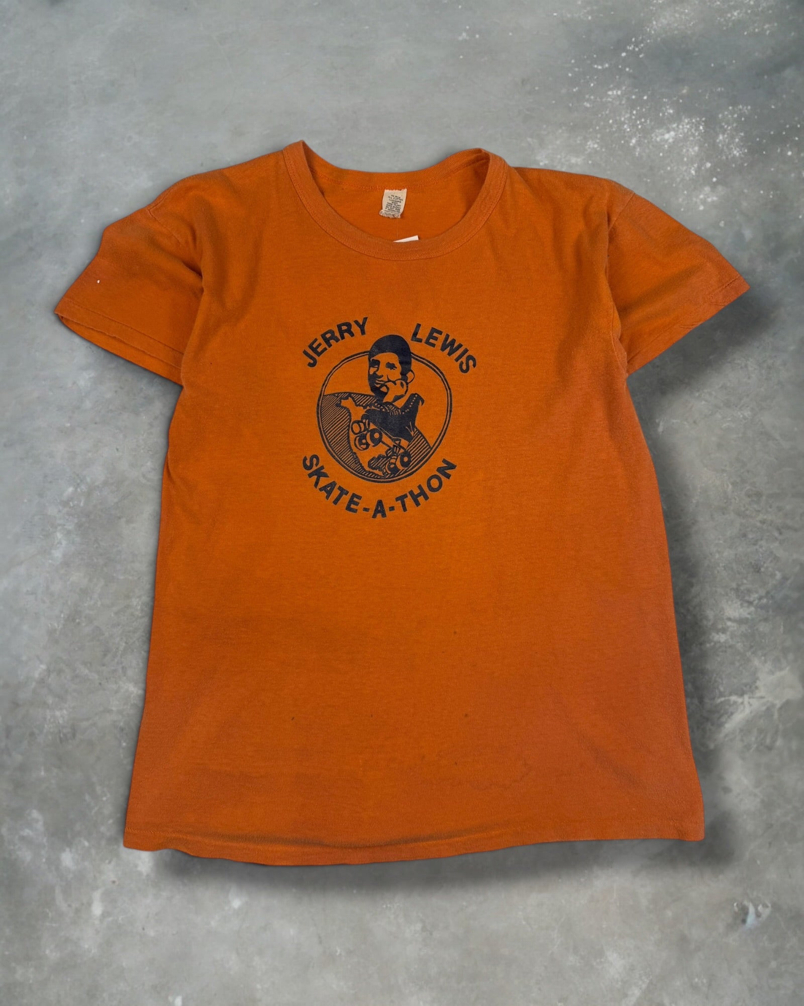 ‘70s Jerry Lewis Skate-A-Thon Tee Sz. M
