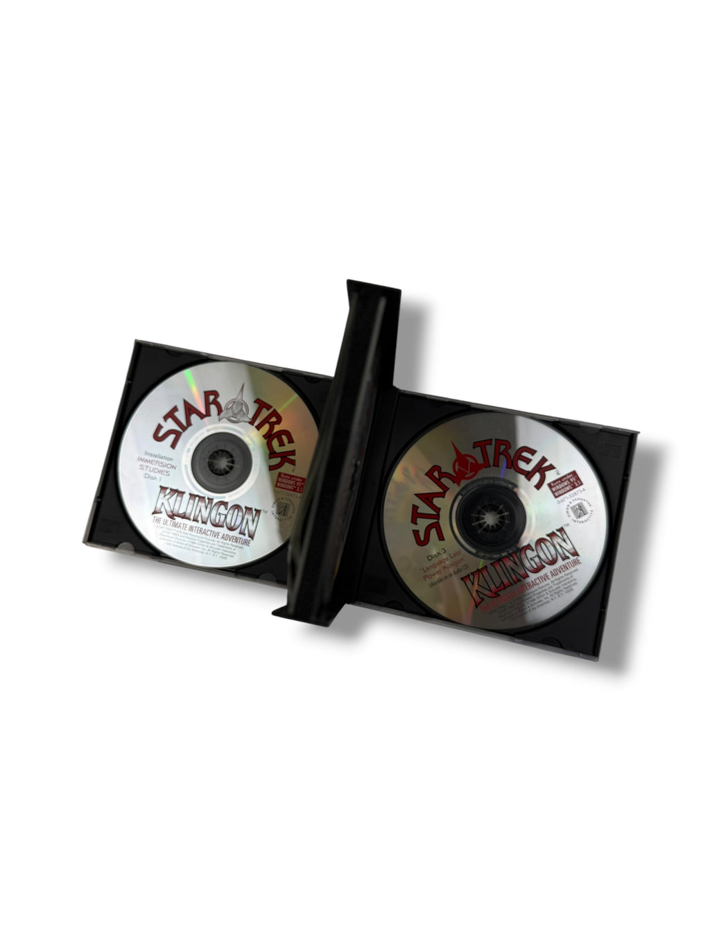 ‘96 Star Trek Klingon CD