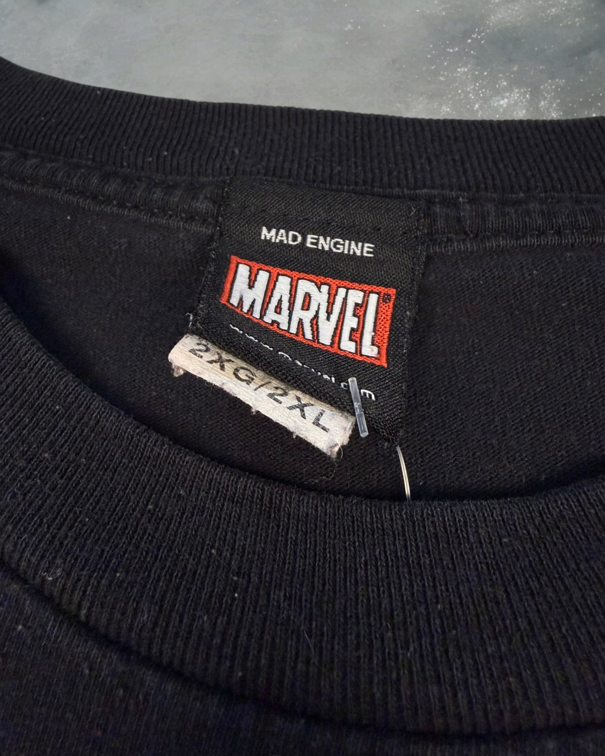 ‘00s Marvel Mad Engine Tee Sz. XXL