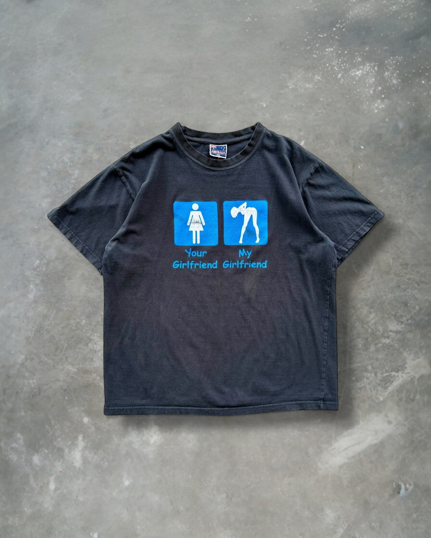 ‘00s My Girlfriend Tee Sz. XXL