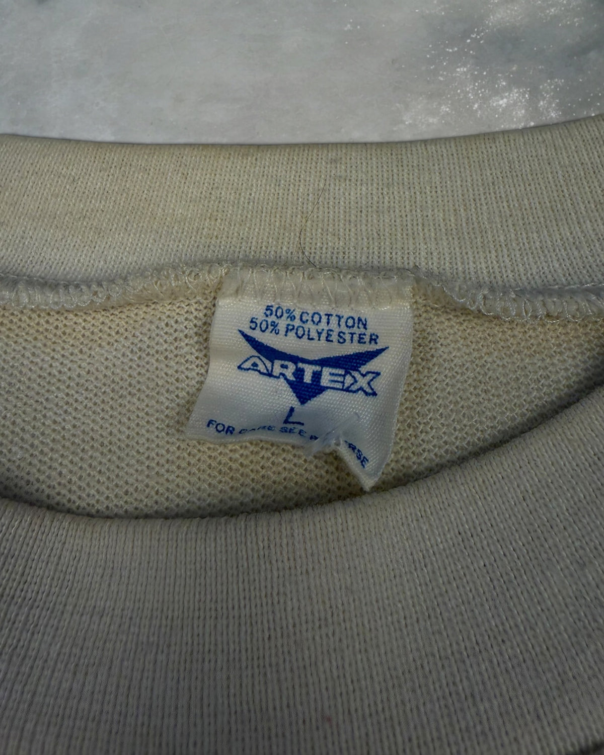 ‘70s Michigan State University 3/4 Sleeve Tee Sz. L