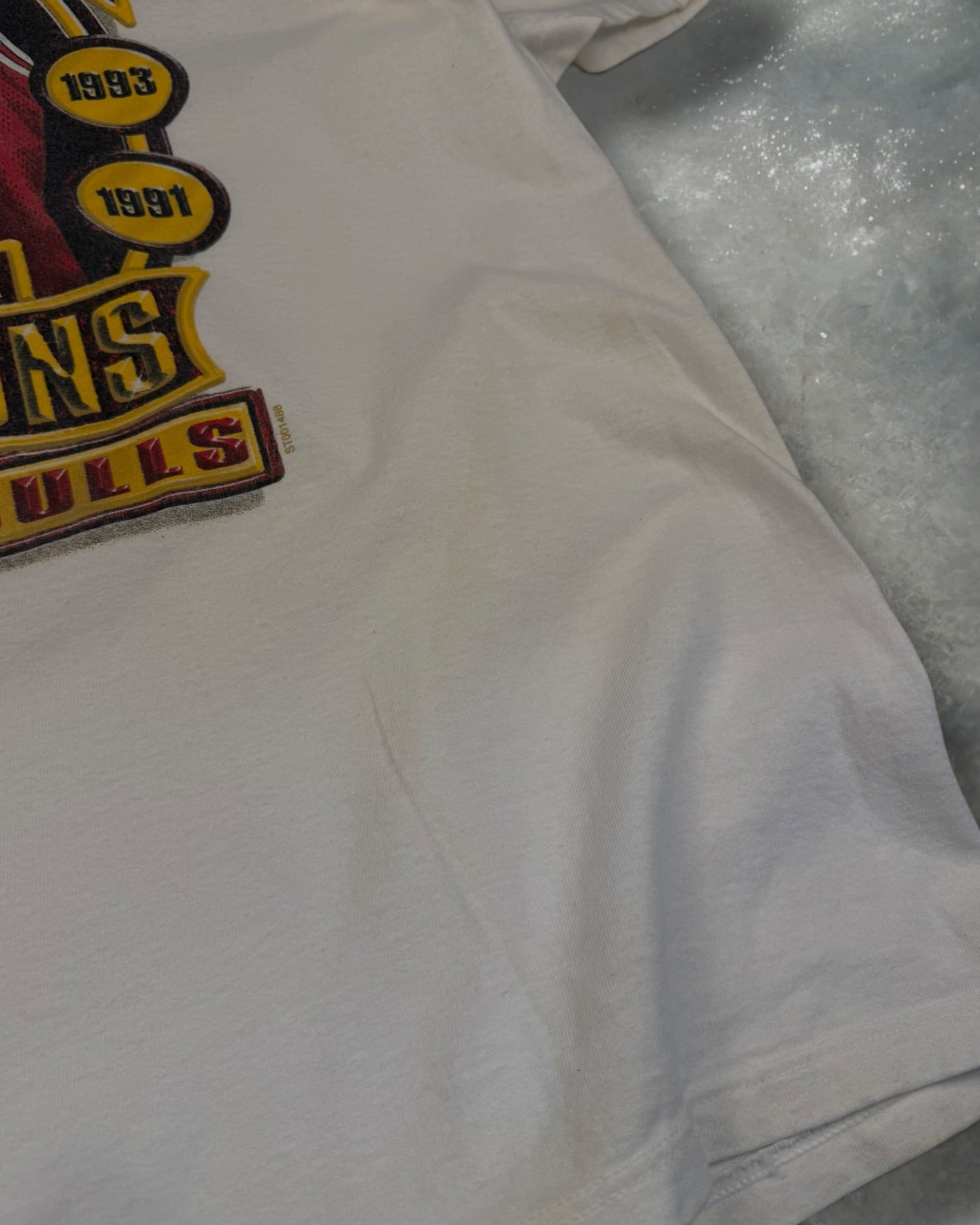 ‘96 Chicago Bulls Jersey Tee Sz. XXL