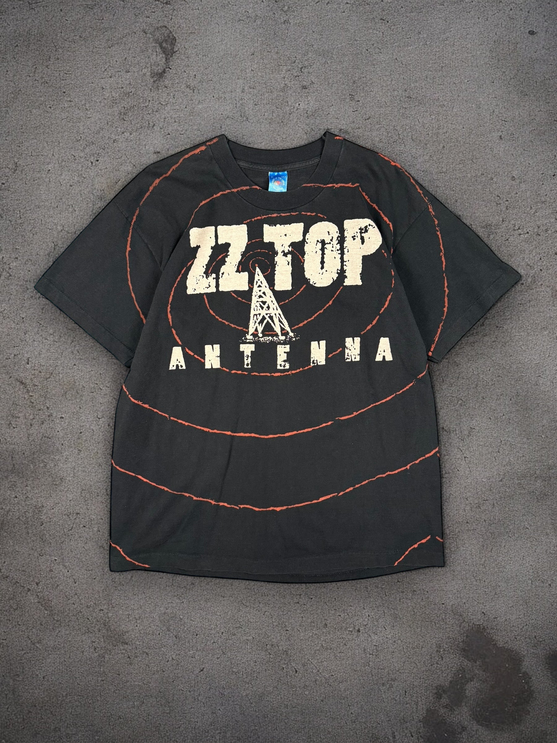 ‘90s ZZ Top Antenna Tee Sz. XL