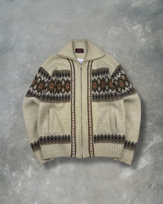 ‘70s Kingsport Zip Up Cardigan Sz. L