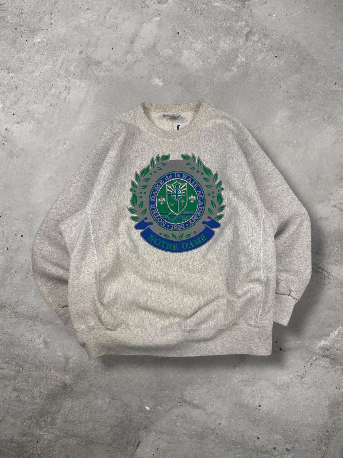 ‘90s Notre Dame Crewneck Sz. XL