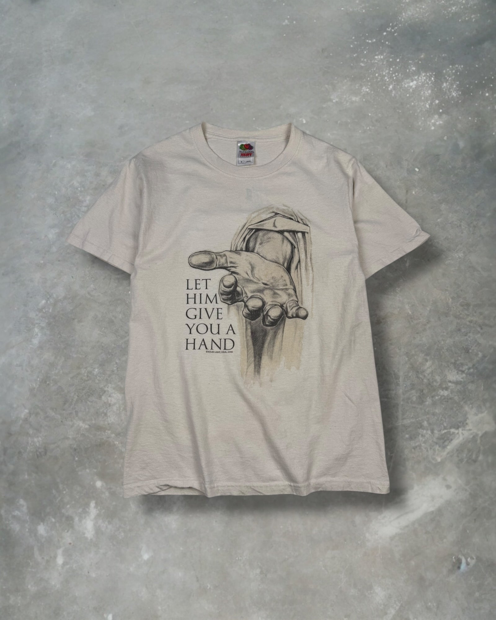 ‘00s Jesus Hand Tee Sz. S