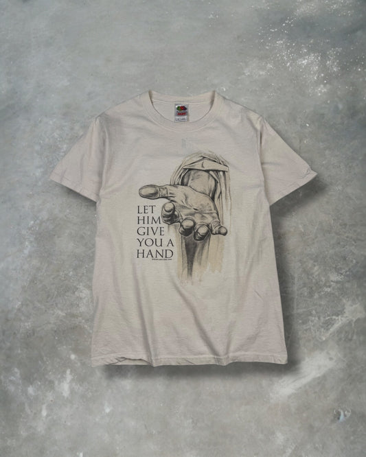 ‘00s Jesus Hand Tee Sz. S