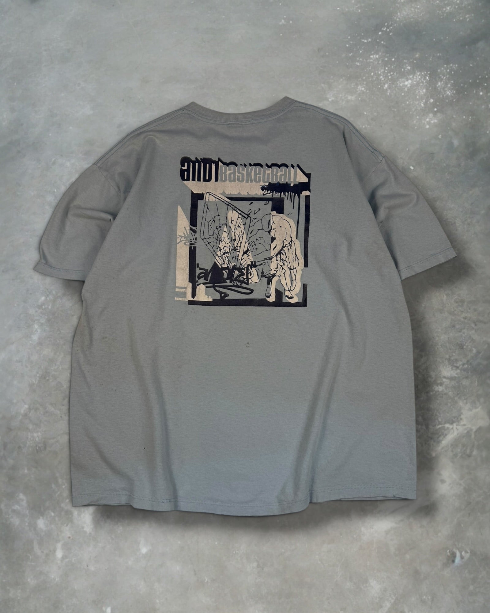 ‘90s And1 Basketball Tee Sz. XL