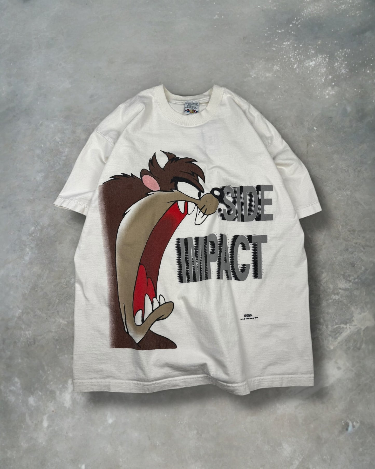 ‘96 Side Impact Taz Lonney Tunes Tee Sz. XL