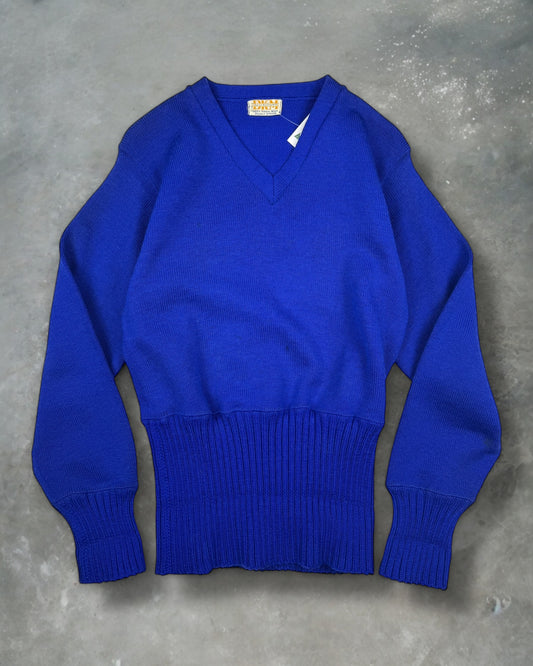 ‘50s DKM Wool V-Neck Sweater Sz. M