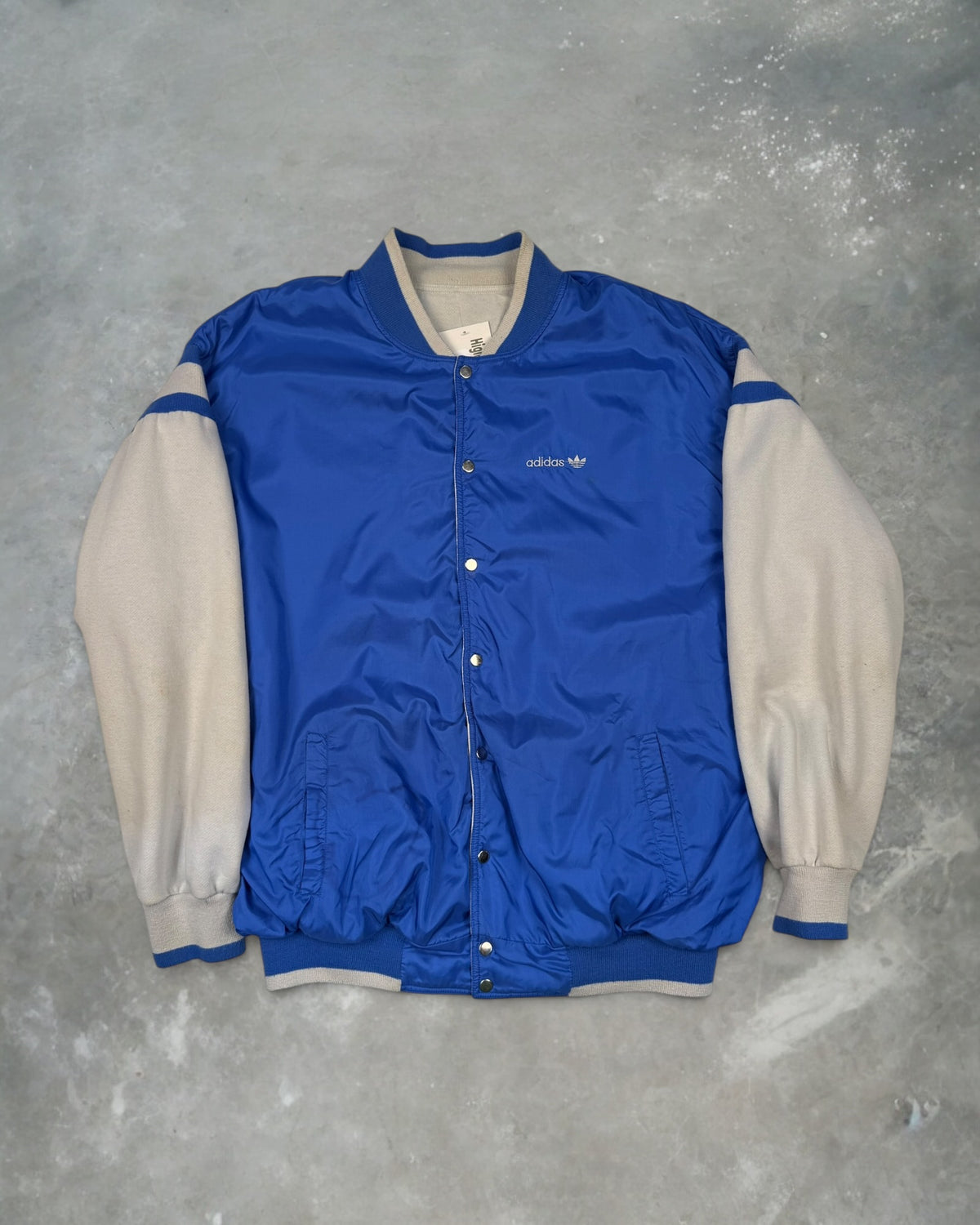 ‘80s Adidas Reversible Satin Jacket Sz. L