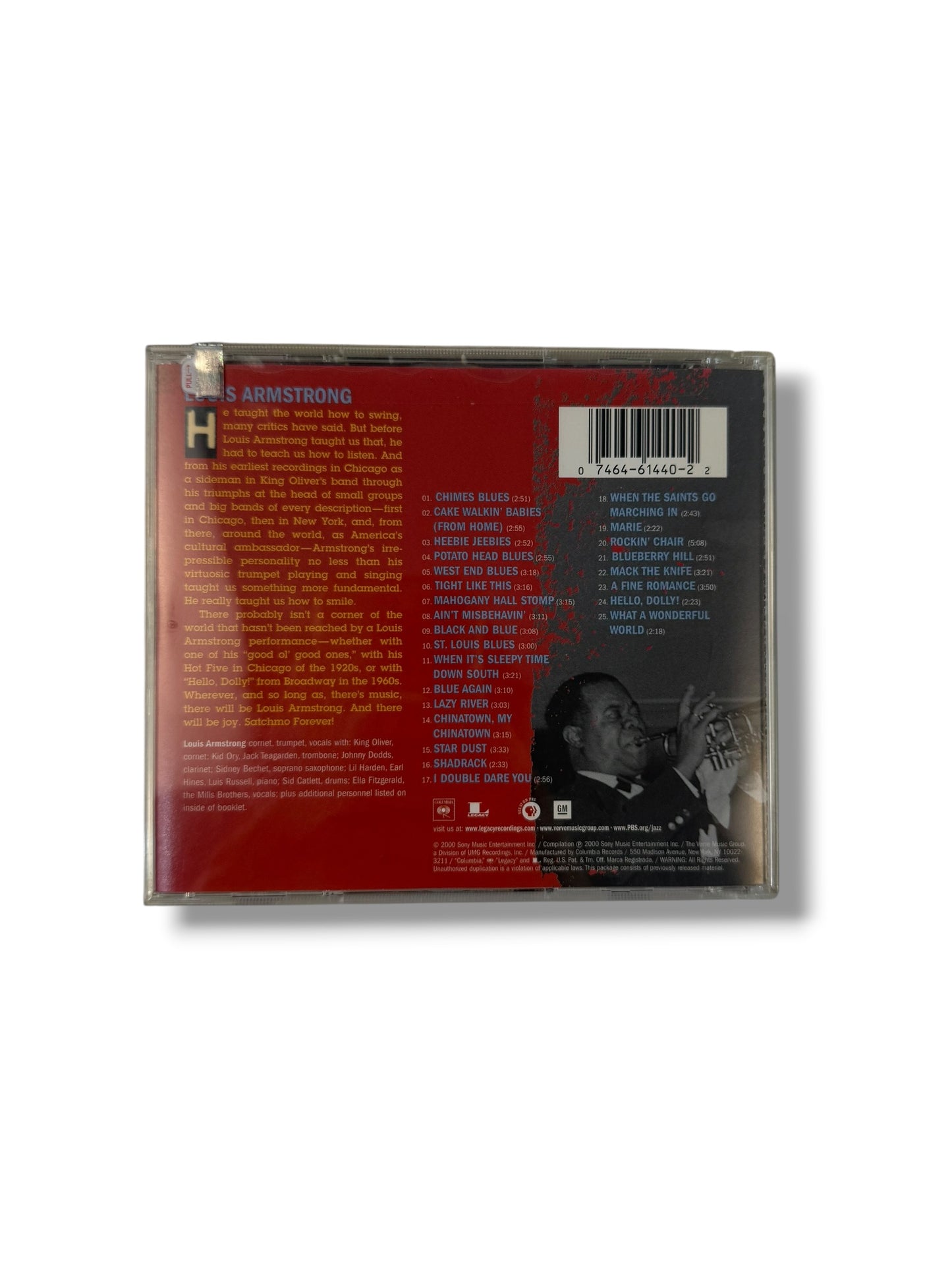 ‘00 Louis Armstrong CD