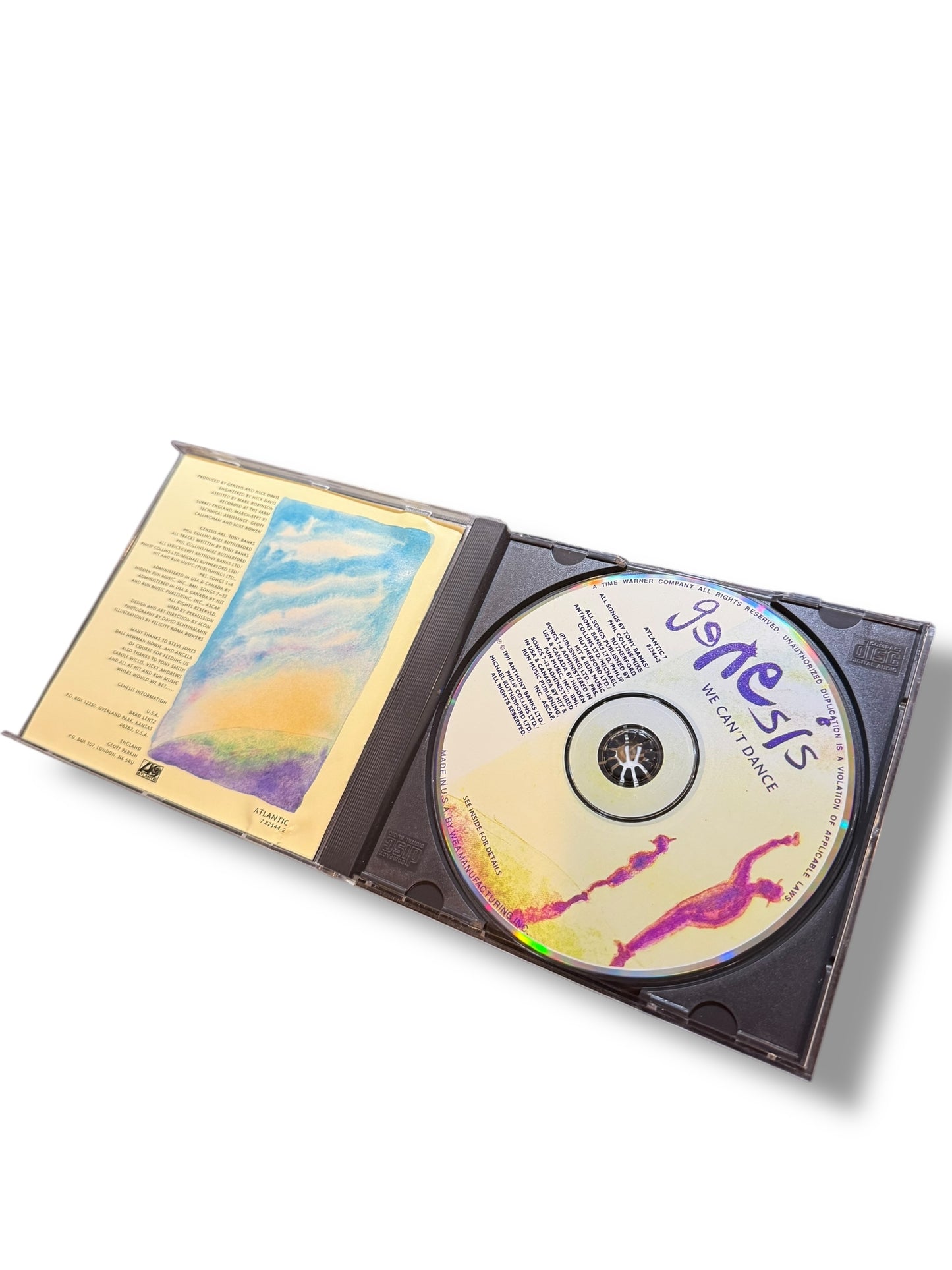 ‘91 Genesis We Can’t Dance CD