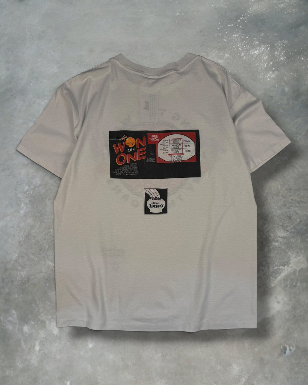 ‘90s Chicago Bulls Lottery Tee Sz. XL