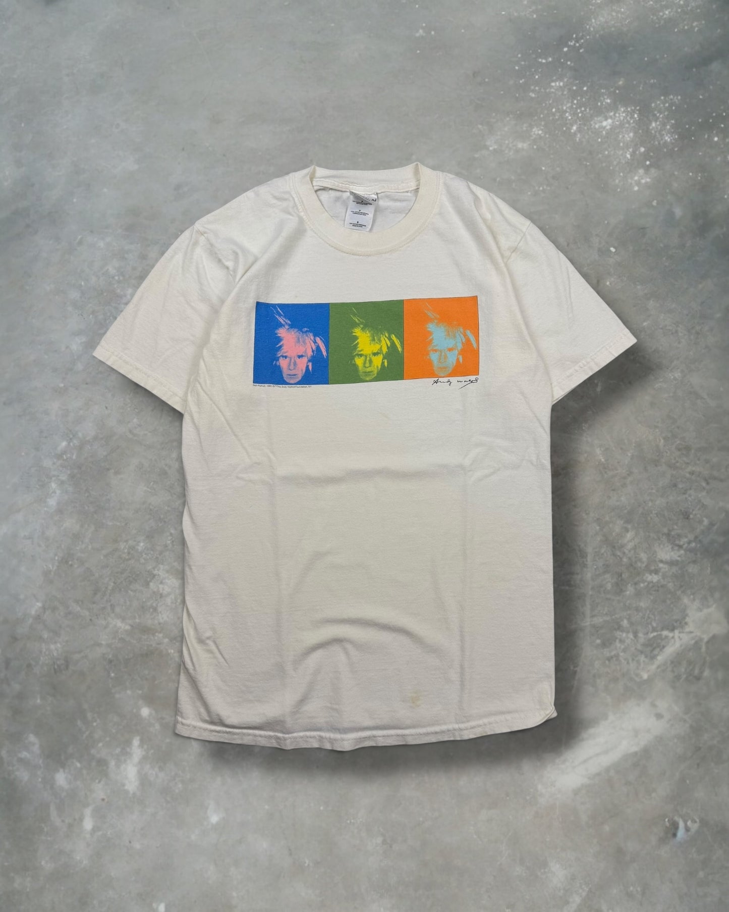 ‘00s Andy Warhol Box Logo Art Tee Sz. S