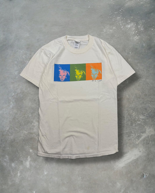 ‘00s Andy Warhol Box Logo Art Tee Sz. S