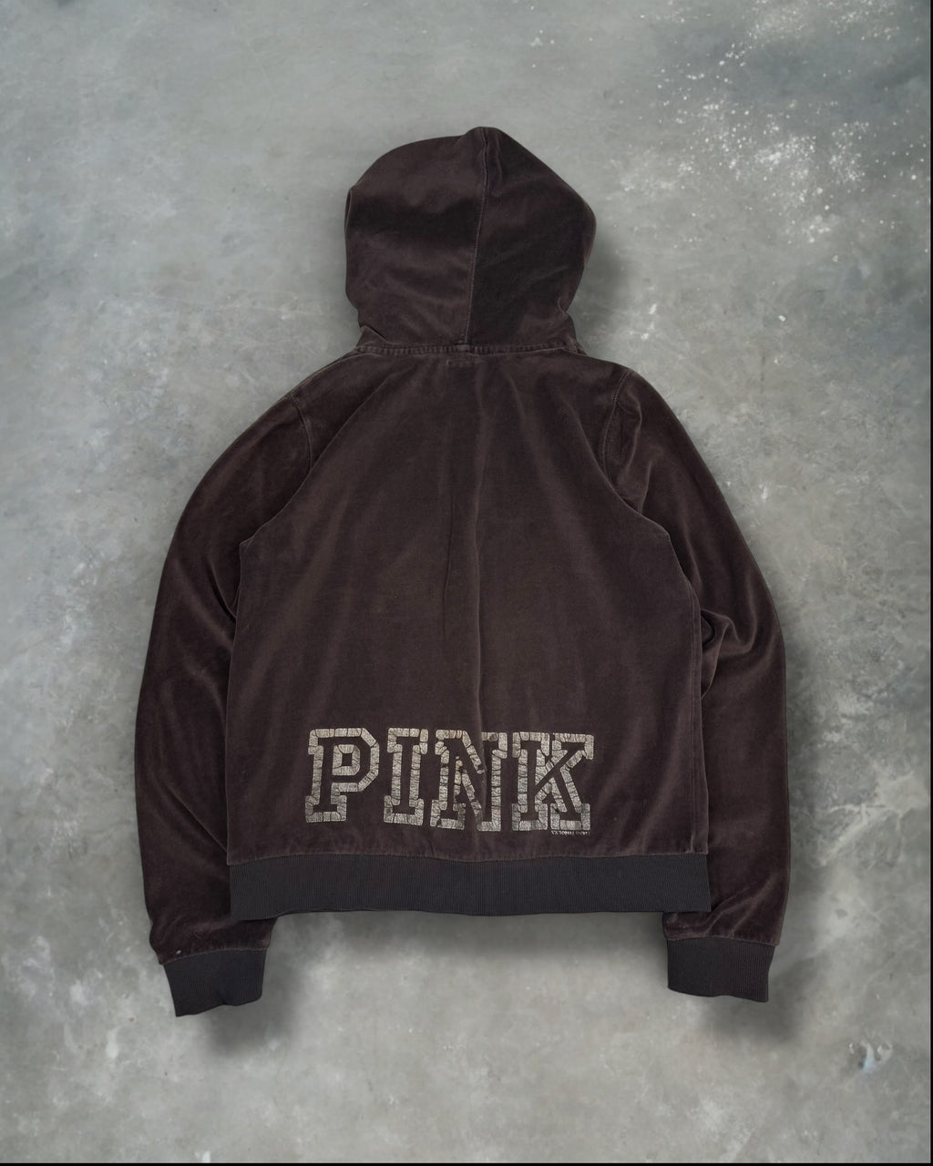 ‘00s Pink Victoria’s Secret Val-ore Zip Up Sz. L