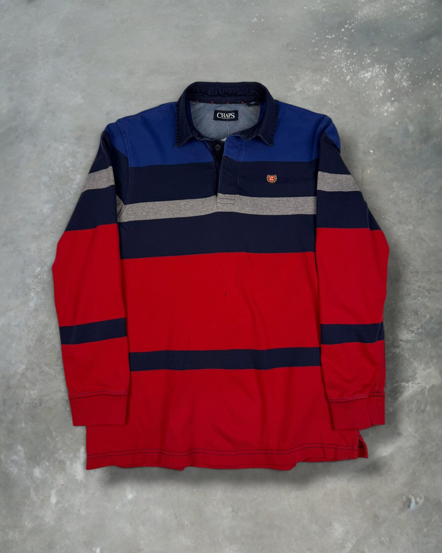 ‘00s Chaps Rugby Long Sleeve Sz. M
