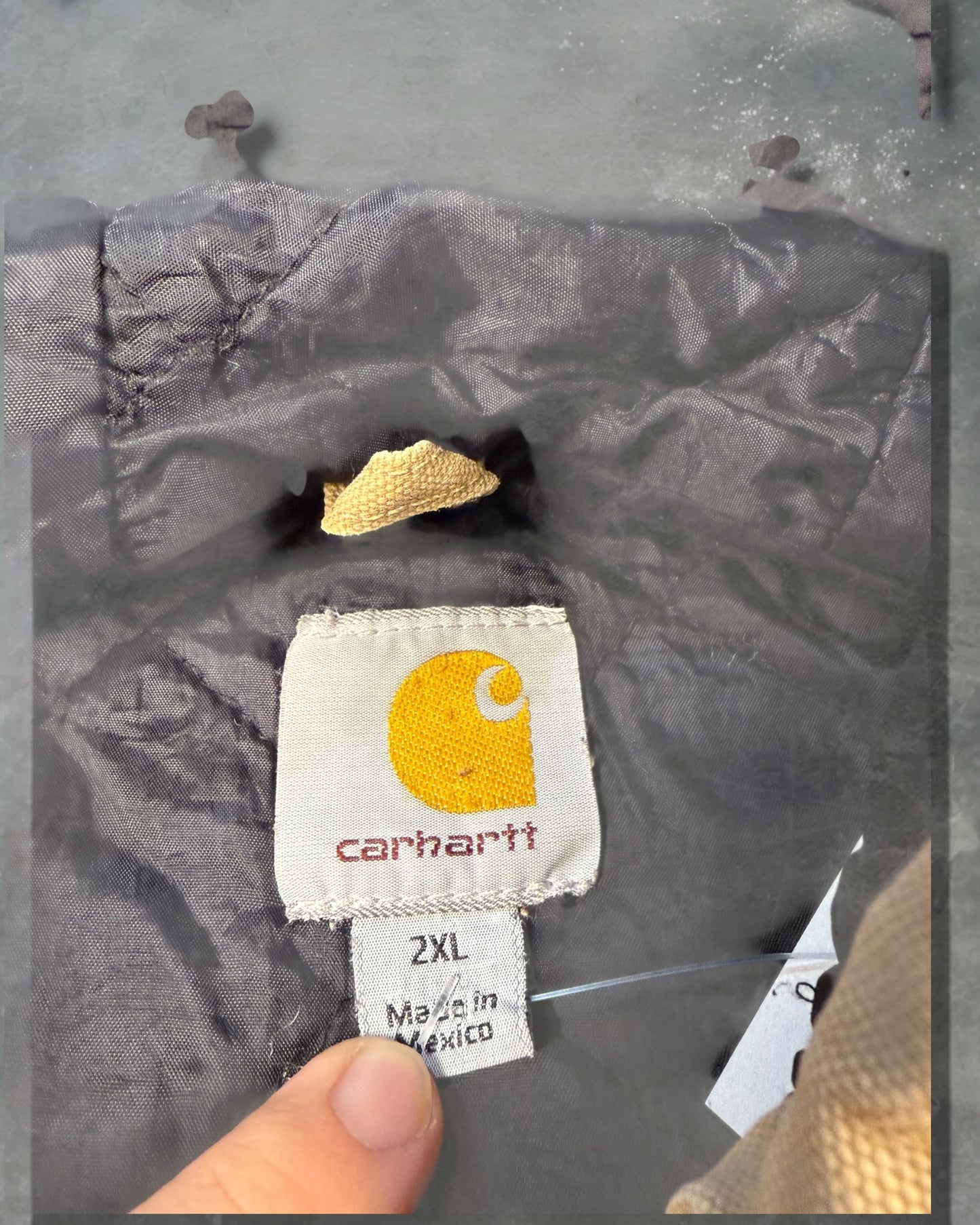 ‘90s Tan Carhartt Active Jacket Sz. XXL