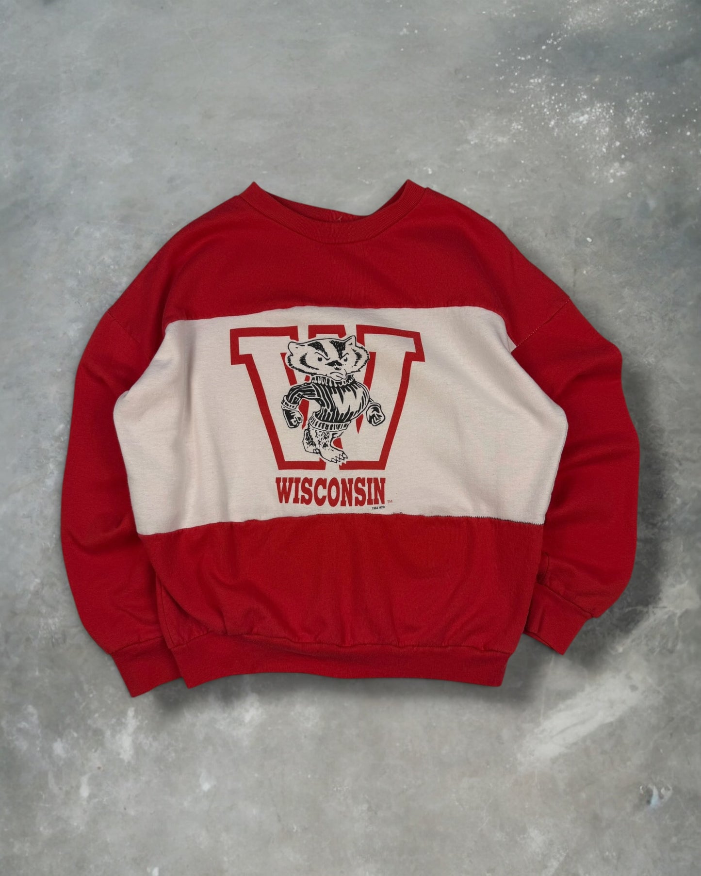 ‘93 Wisconsin Badgers Crewneck Sz. M