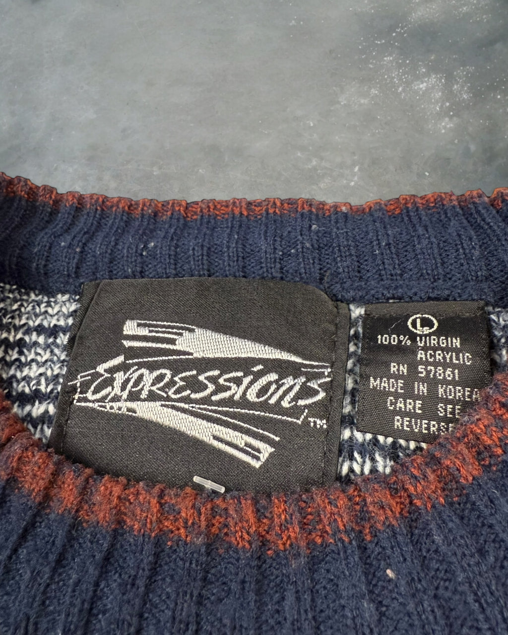 ‘90s Expressions Sweater Sz. L