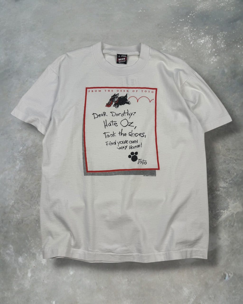 ‘90s Toto Wizard of Oz Tee Sz. L