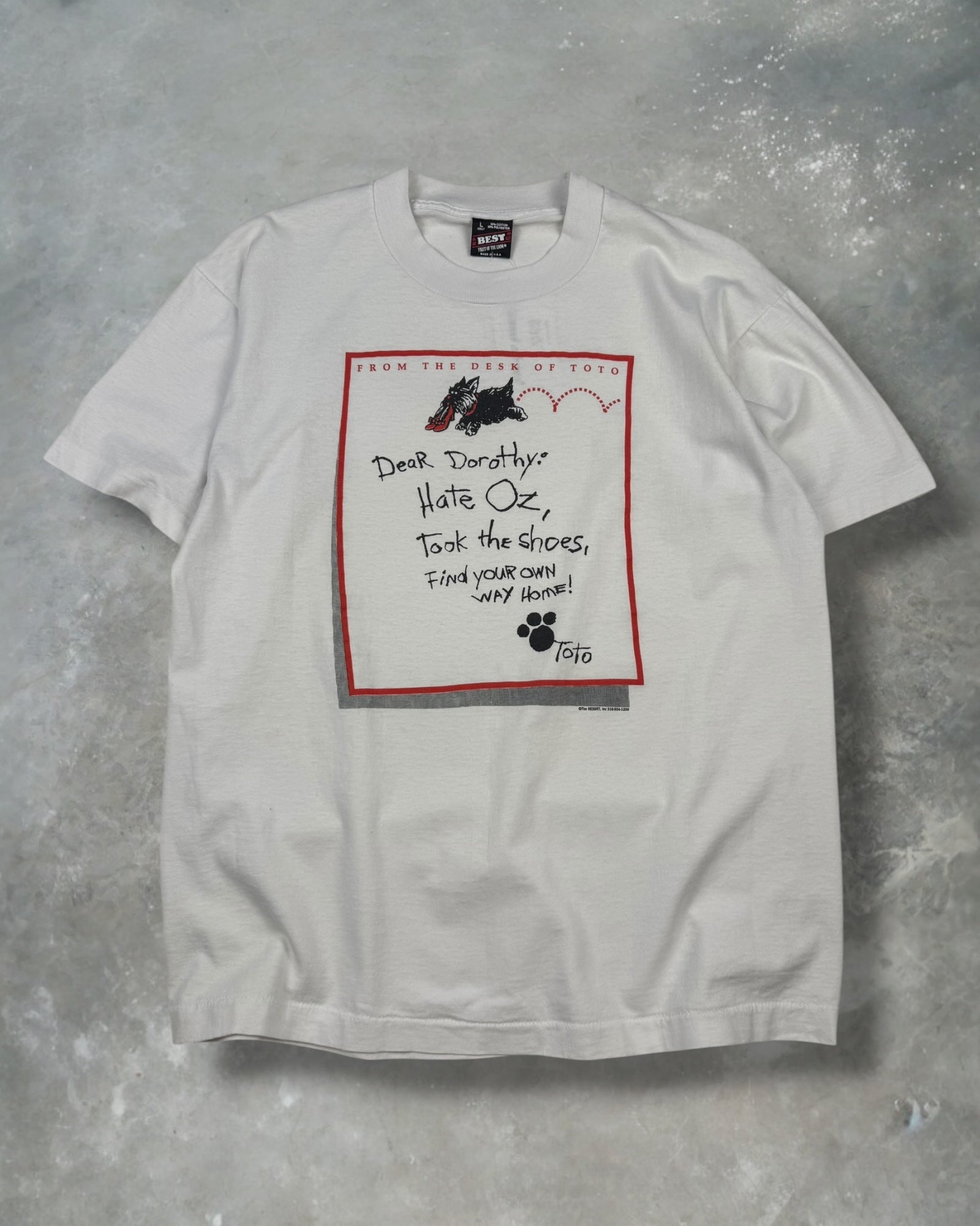 ‘90s Toto Wizard of Oz Tee Sz. L