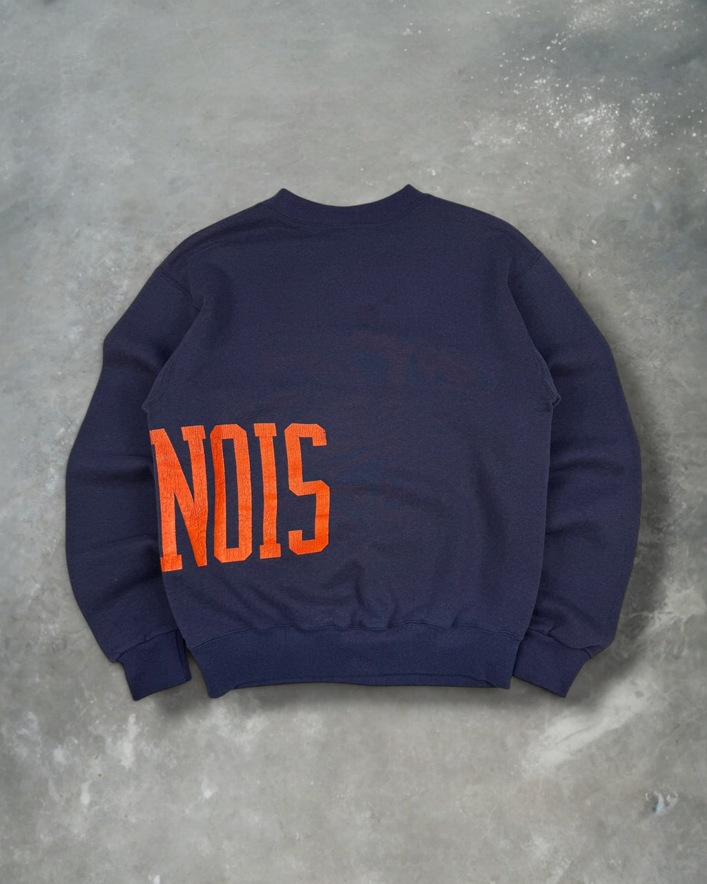 ‘90s Illinois University Wrap Around Crewneck Sz. L