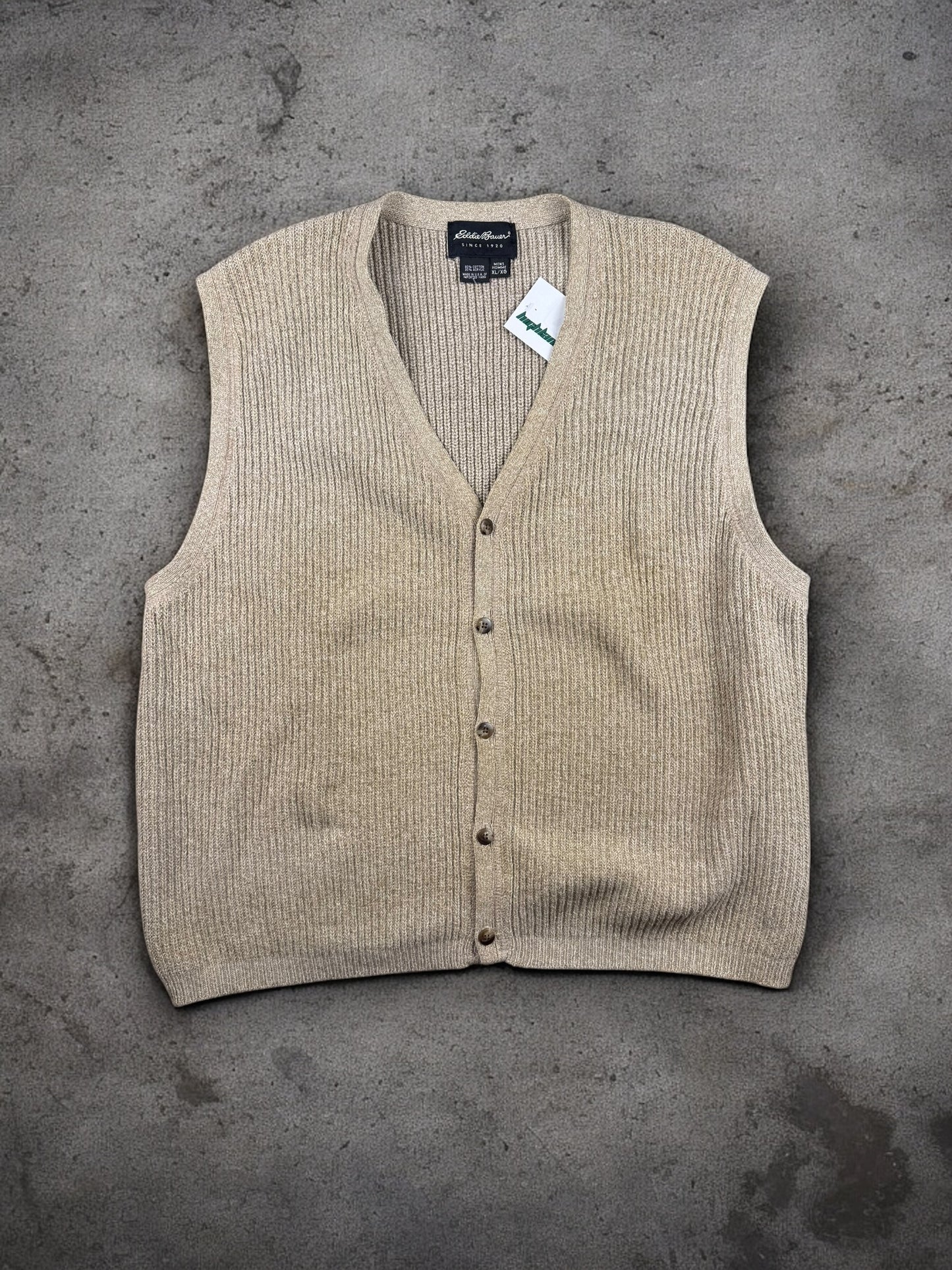 ‘90s Eddie Bauer Sweater Vest Sz. XL