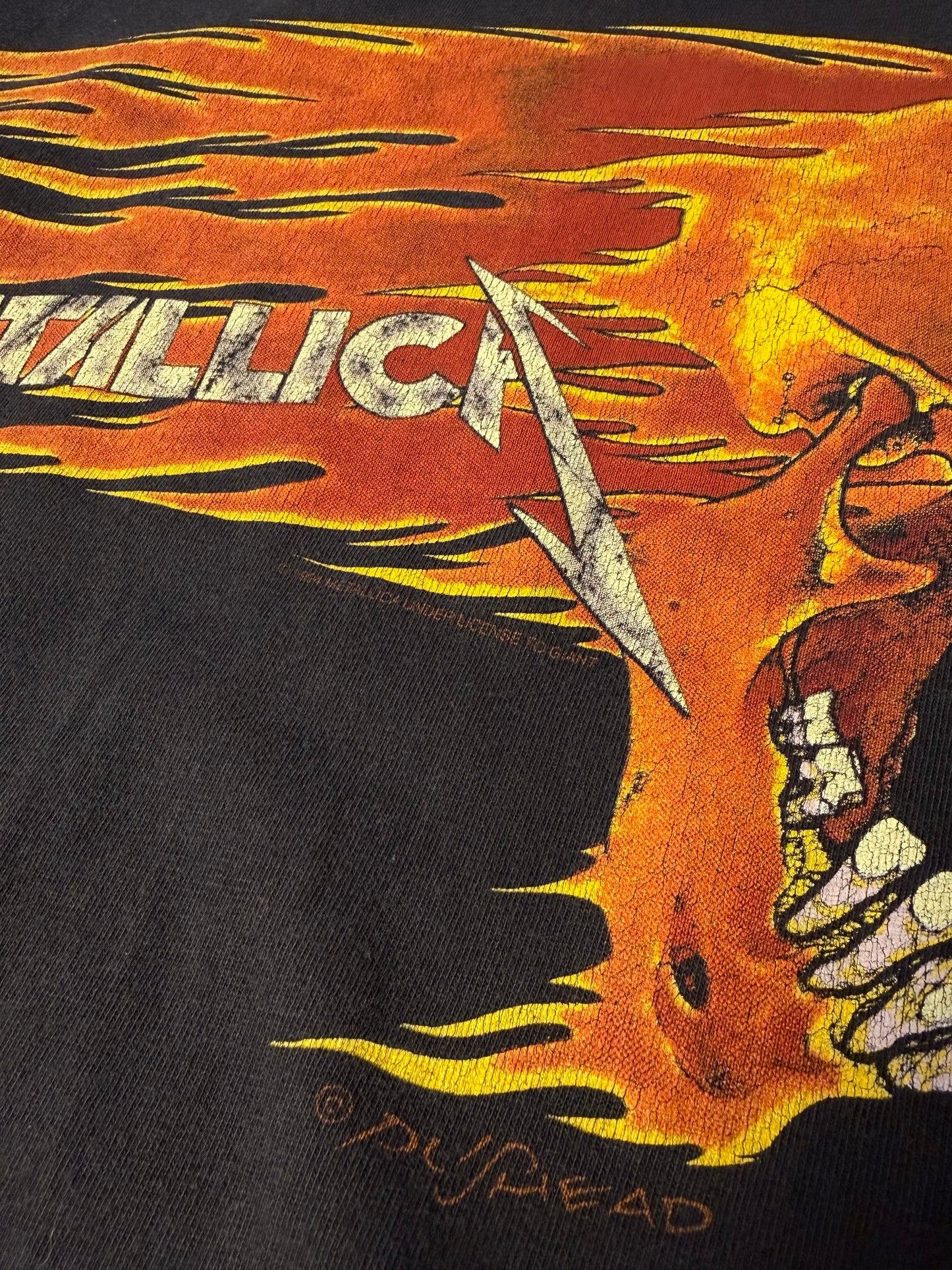 ‘94 Metallica Pushead Tour Tee Sz. XL