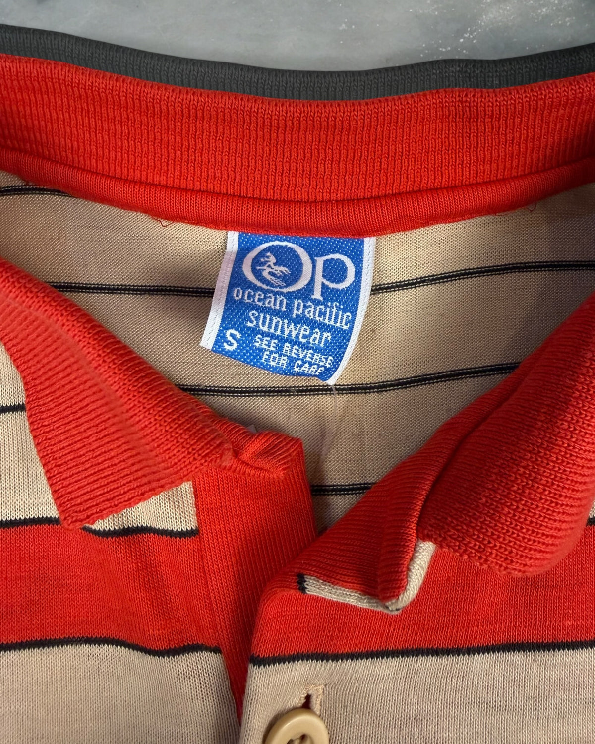 ‘80s Ocean Pacific Polo Sz. S