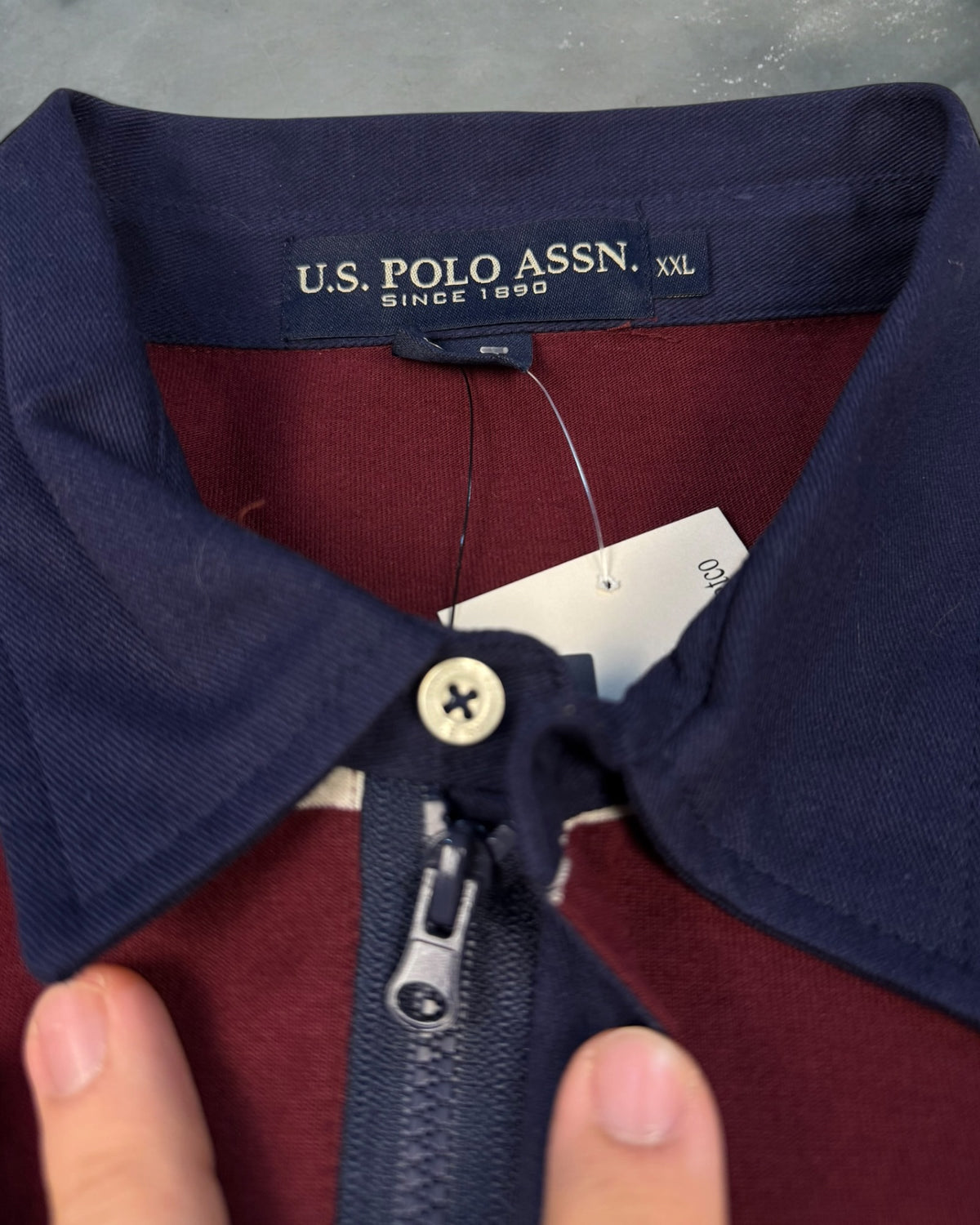 ‘10s Polo Rugby Long Sleeve Sz. XXL