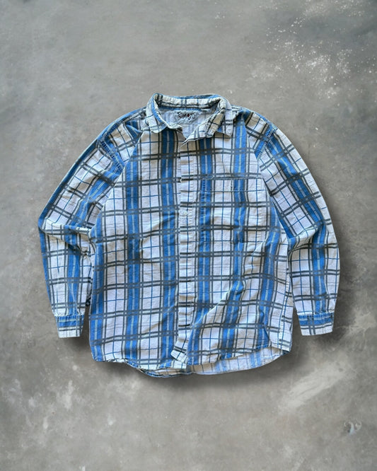 ‘00s Tomato Button Down Sz. L