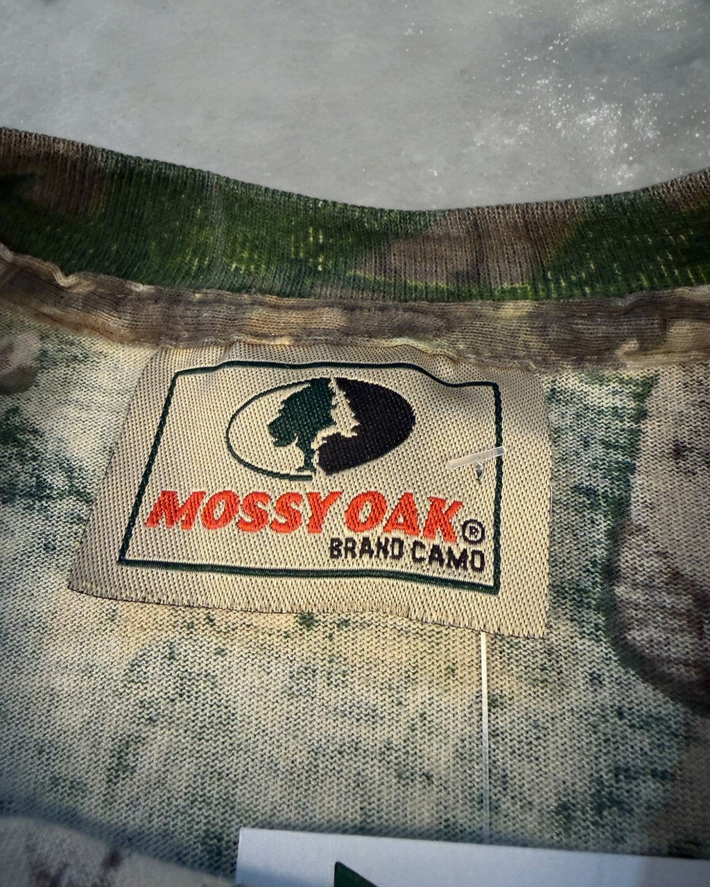 ‘90s Real Tree Camo Pocket Long Sleeve Sz.  XXL