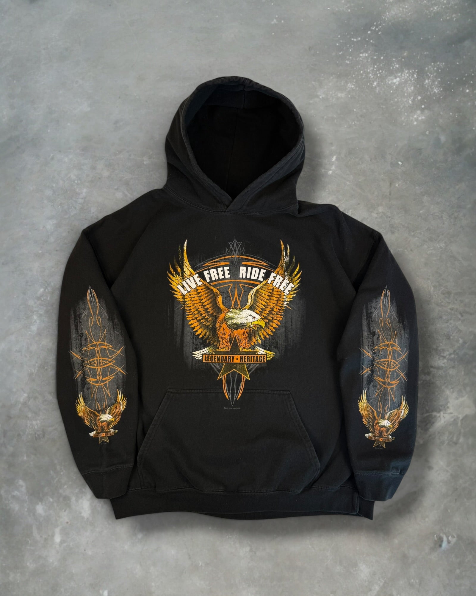 ‘09 Ride Free Biker Hoodie Sz. XL