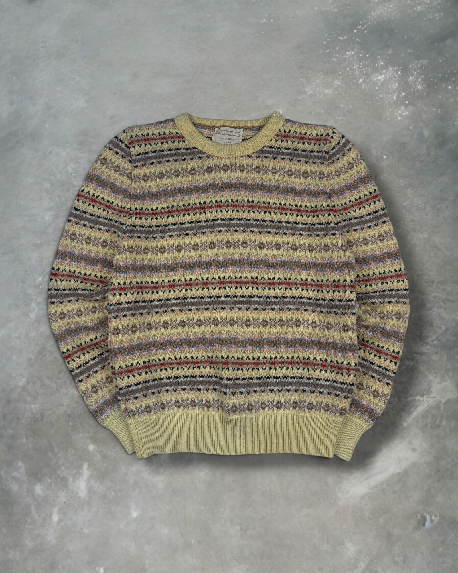 ‘80s Lord Jeff Women’s Sweater Sz. XL
