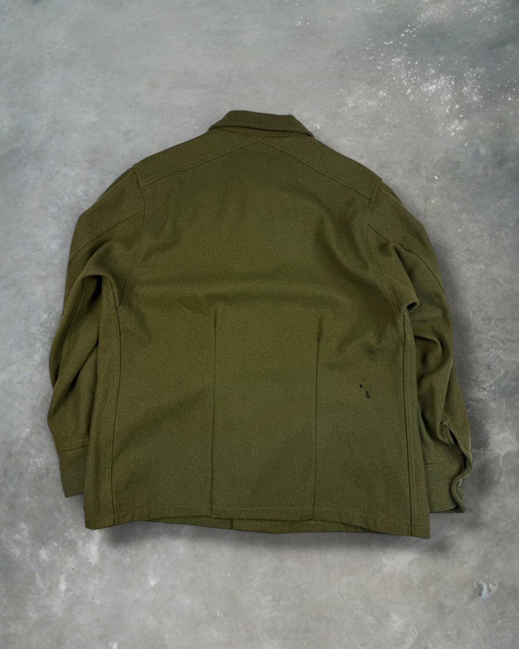 ‘50s Wool Type 2 Military OG-108 Field Flannel Sz. M