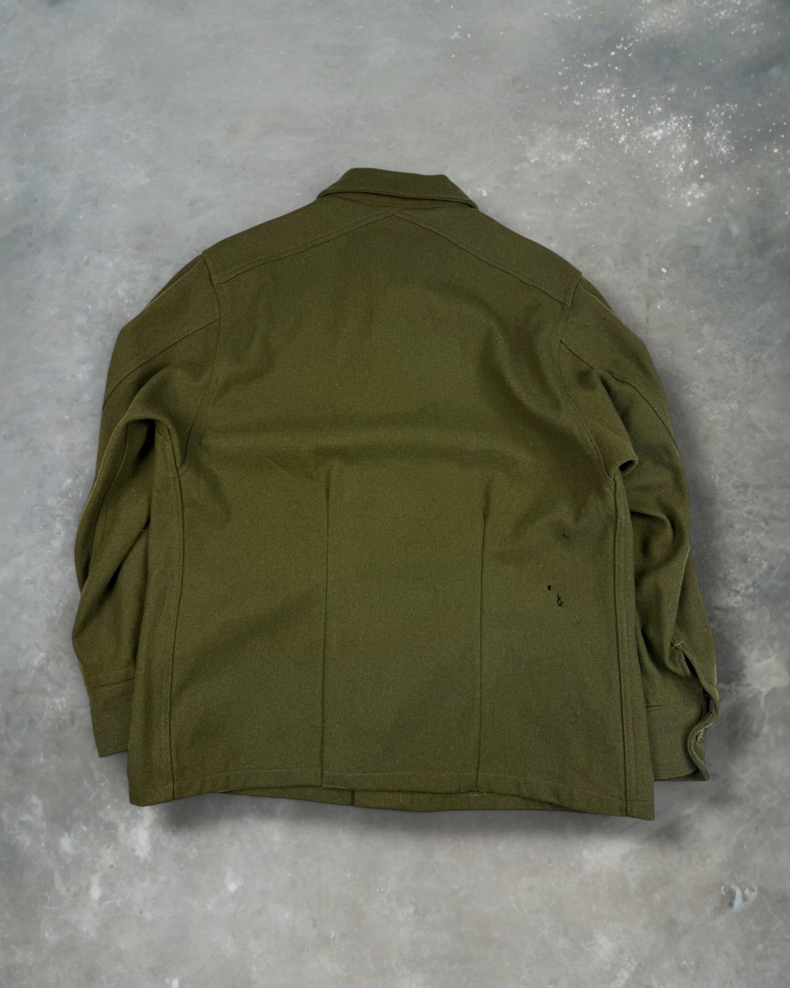 ‘50s Wool Type 2 Military OG-108 Field Flannel Sz. M
