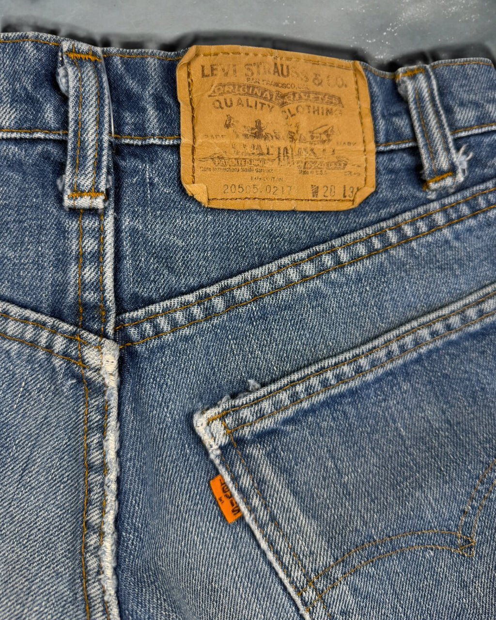 ‘70s Talon Zip Levi’s Shorts Sz. 27